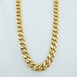 Cadena Cubana Infinito 19.4 g / 61 cm / 4.8 mm Oro Amarillo 18K
