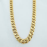 Cadena Cubana Infinito 19.4 g / 61 cm / 4.8 mm Oro Amarillo 18K