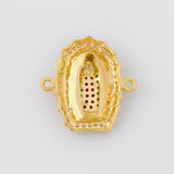Herraje Virgen de Guadalupe 3.25g / 2cm Oro Amarillo 18K