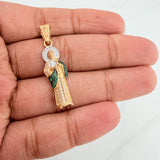 Dije San Judas Tadeo 2.65 g / 3.6 cm Tres Oros 18K