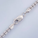 Cadena Ice 19.35gr / 61.5cm / Oro Blanco +4 14K Italy $