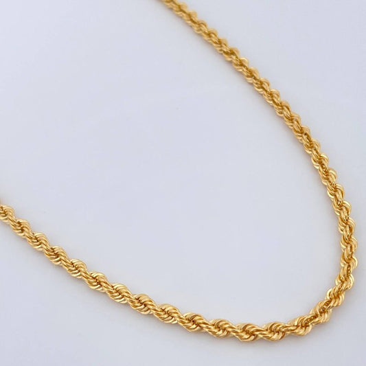 Cadena Lazo 5.45gr / 60.5cm / Oro Amarillo +3 18K %