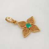 Dije Flor 0.75 g / 2 cm Oro Amarillo 18K