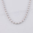 Cadena Militar 15.25g / 60cm / 2.9mm Oro Blanco 18K