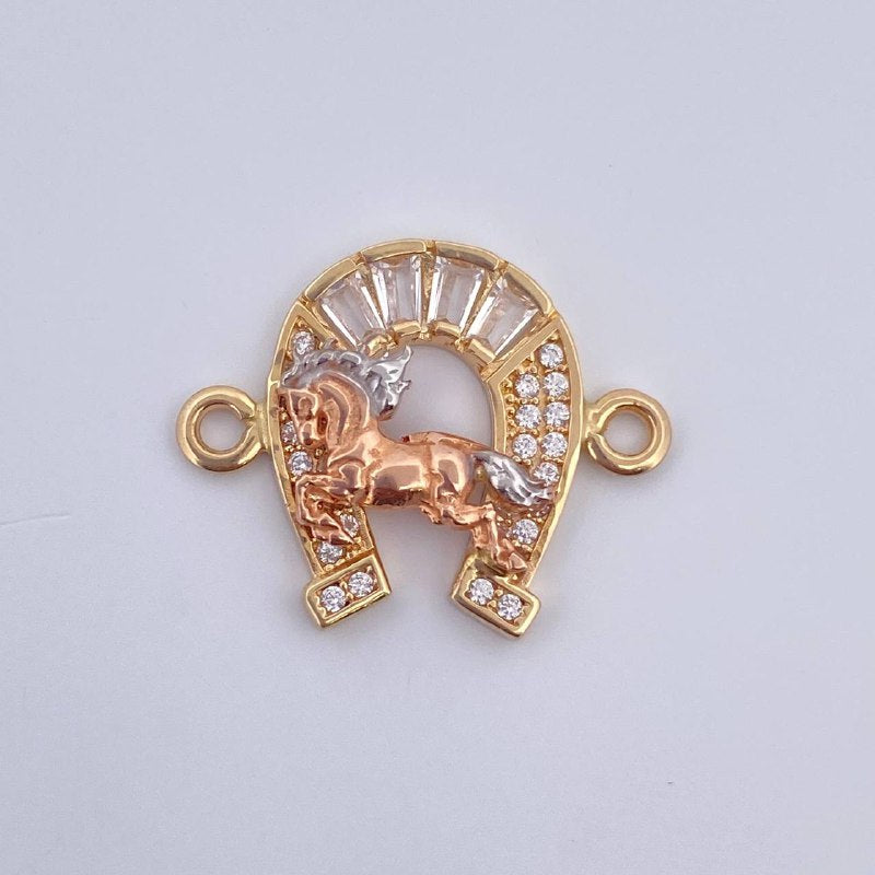 Herraje Herradura Caballo 1.85gr / 1.7cm / Oro 18K &
