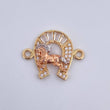 Herraje Herradura Caballo 1.85gr / 1.7cm / Oro 18K &