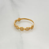 Anillo Churumbela 1.5 g / T6 3/4 Oro Amarillo 18K
