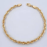 Pulso Lazo 2.7gr / 19.5cm / Oro Amarillo +3 14K Italy &