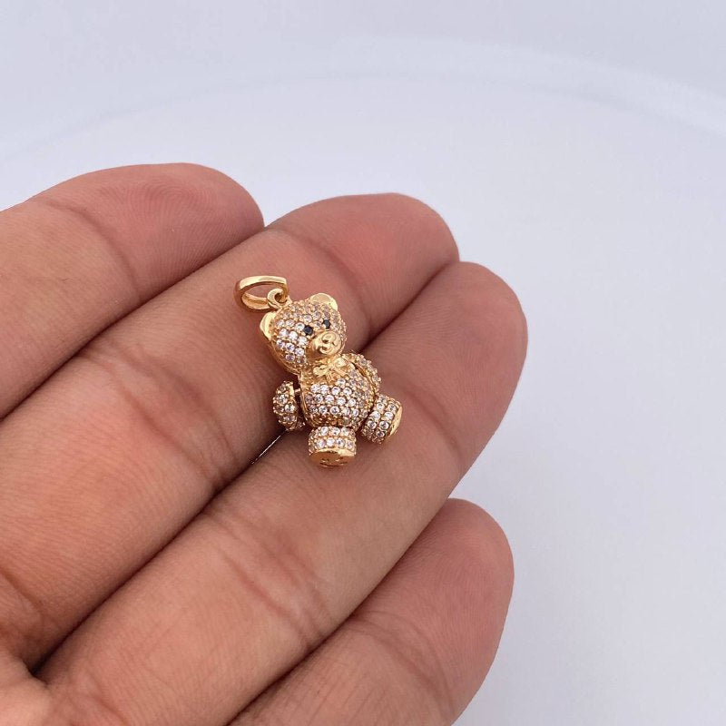 Dije Oso Articulado 4.55gr / 2.5cm / Oro 18K &