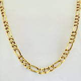 Cadena Figaro 17.45gr / 65cm / 5.6mm Oro Amarillo +1 18K ©