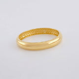Anillo Argolla Lisa Media Caña 2.8g / T11 1/4 Oro Amarillo 18K