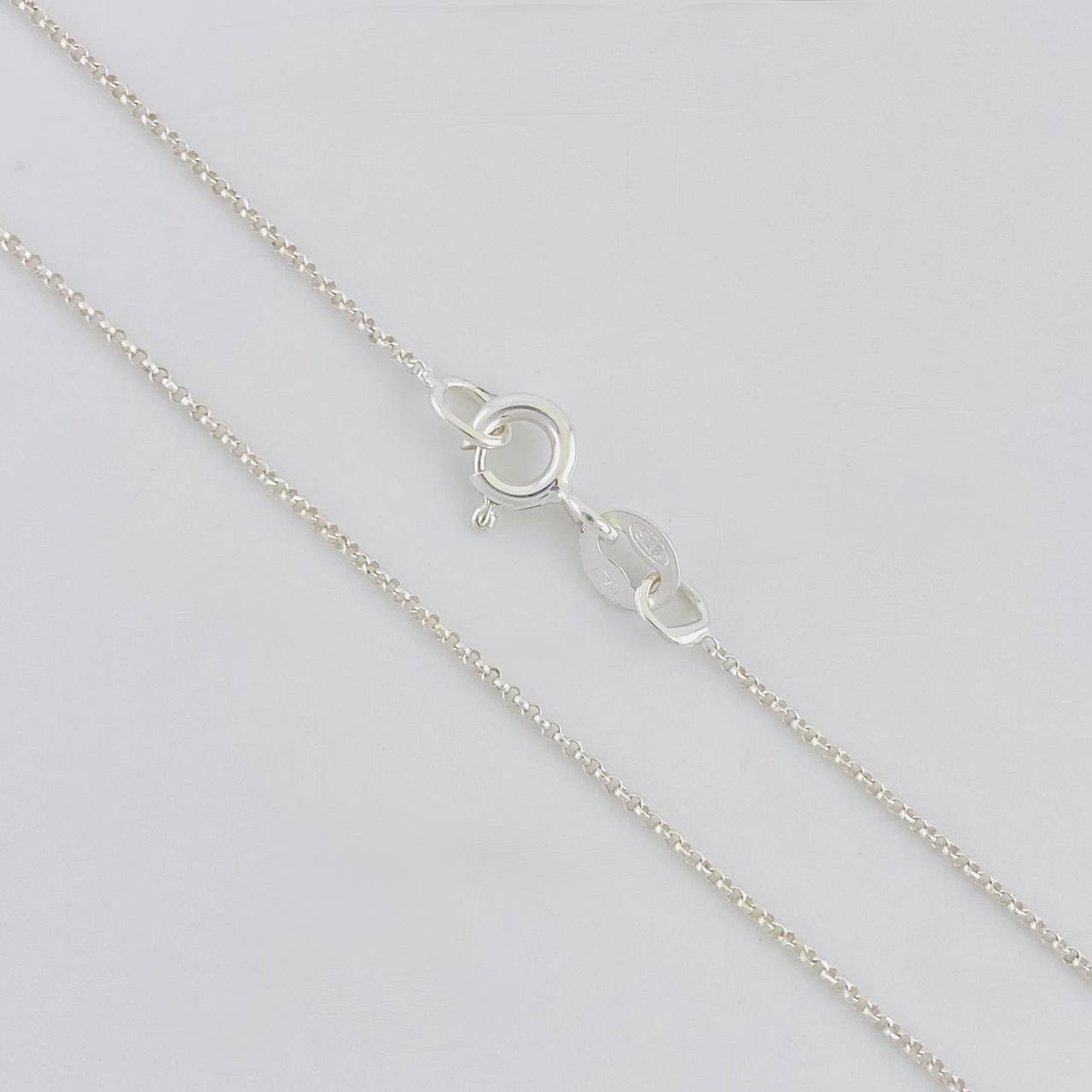 Cadena Aro Seguido 1.15g / 50cm / 0.7mm Plata 925