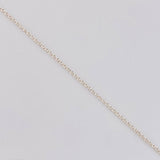 Cadena Aro Seguido 1g / 45cm / 0.7mm Plata 925