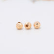 Bola Diamantada 6mm Oro Amarillo $