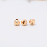 Bola Diamantada 6mm Oro Amarillo $