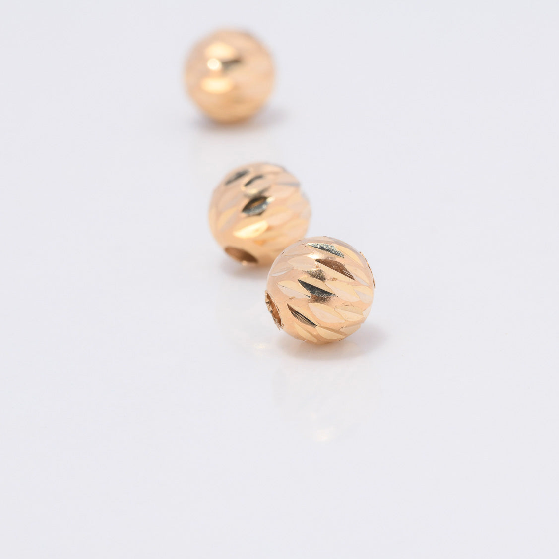 Bola Diamantada 6mm Oro Amarillo $