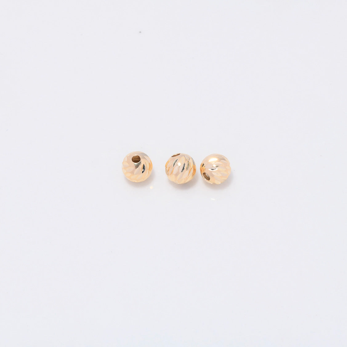 Bola Diamantada 7mm Oro Amarillo $