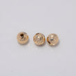 Bola Diamantada 7mm Oro Amarillo $