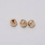 Bola Diamantada 7mm  Oro Amarillo &