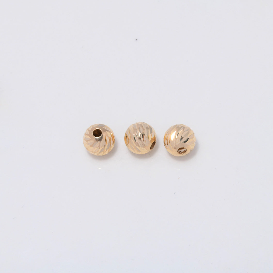 Bola Diamantada 8mm Oro Amarillo $