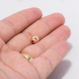 Bola Diamantada 7mm Oro Rosa $