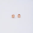 Bola Diamantada 3mm Oro Rosa $