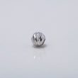 Bola Diamantada 5mm Oro Blanco $