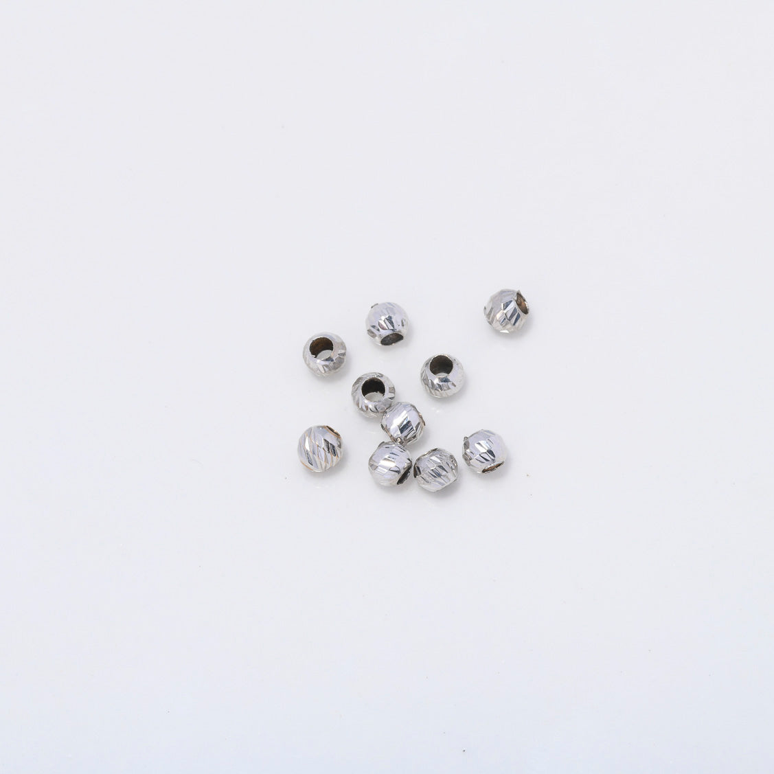 Bola Diamantada 4mm Oro Blanco $
