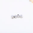Bola Diamantada 7mm Oro Blanco $
