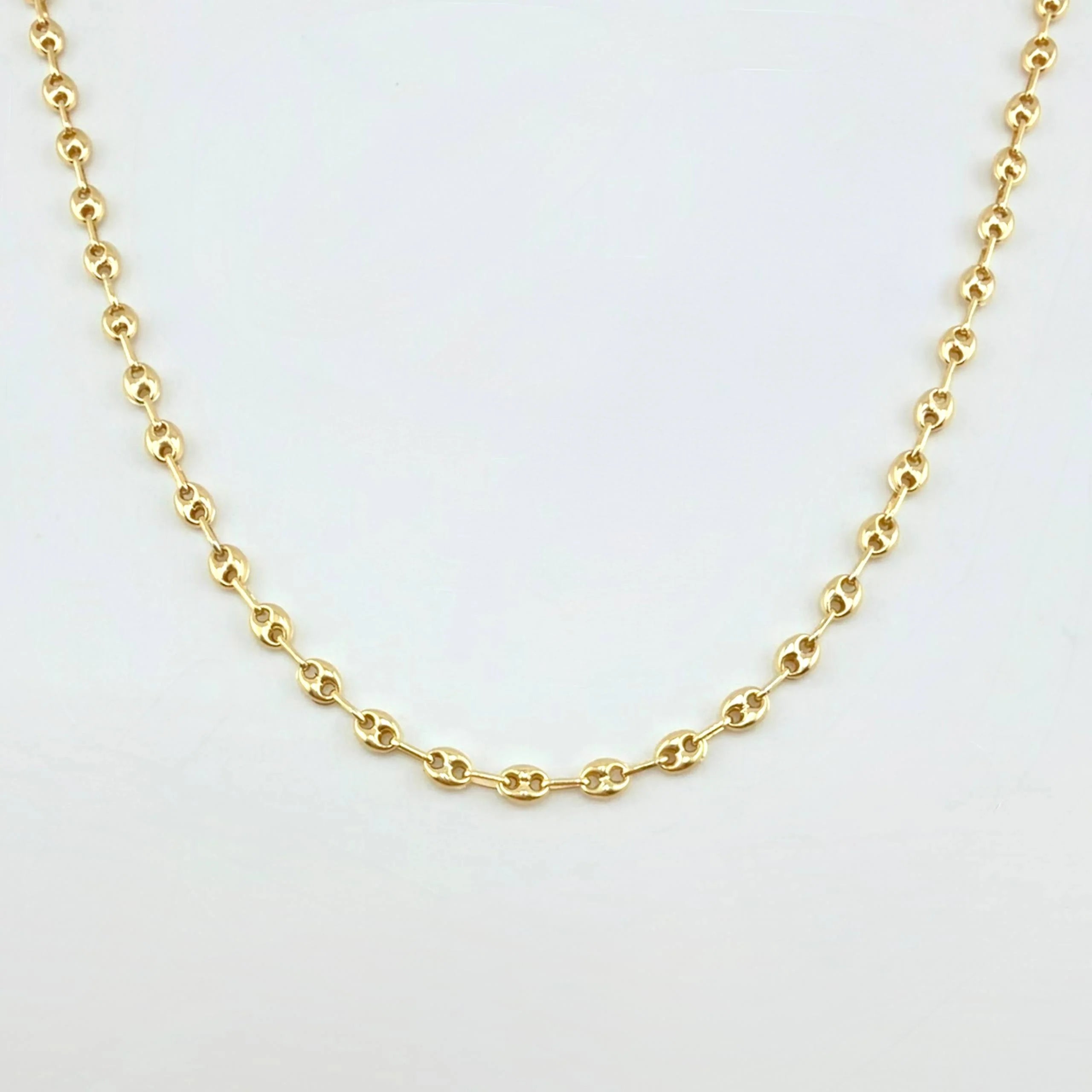 Cadena Gc 5.75g / 50cm / 3.45mm Oro Amarillo 18K