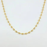 Cadena Gc 5.05g / 45cm / 3.45mm Oro Amarillo 18K