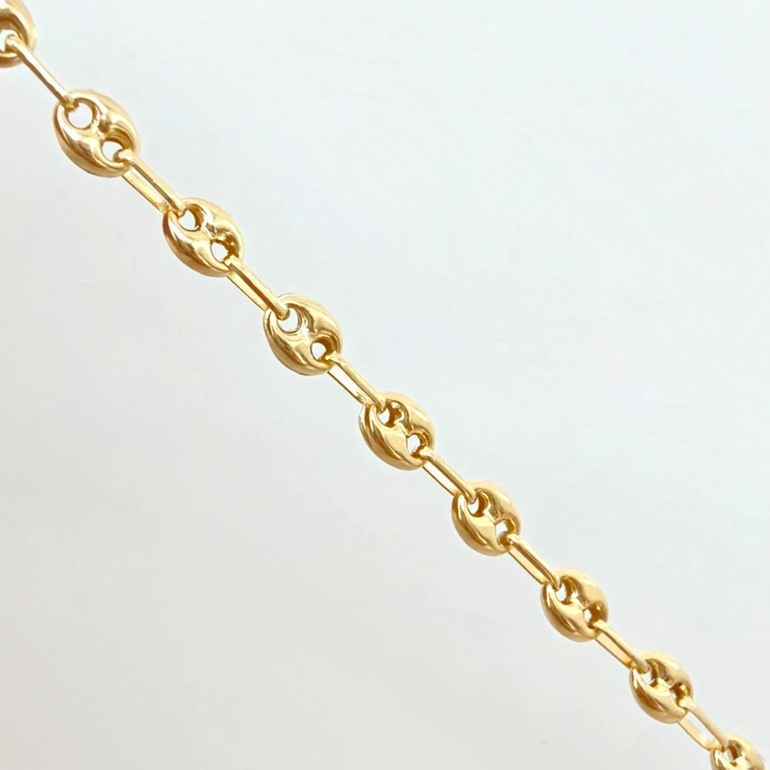 Cadena Gc 5.75g / 50cm / 3.45mm Oro Amarillo 18K