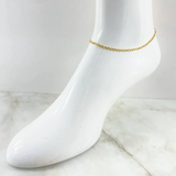 Tobillera Infinito 3.05gr / 25cm / Oro Amarillo 18K *