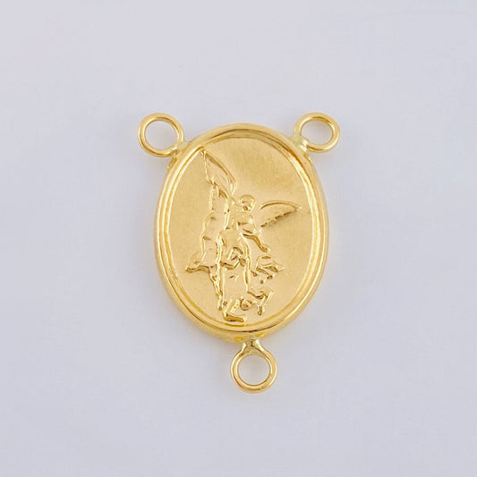 Herraje Crucero San Miguel Arcangel 0.95 g / 2 cm Oro Amarillo 18K