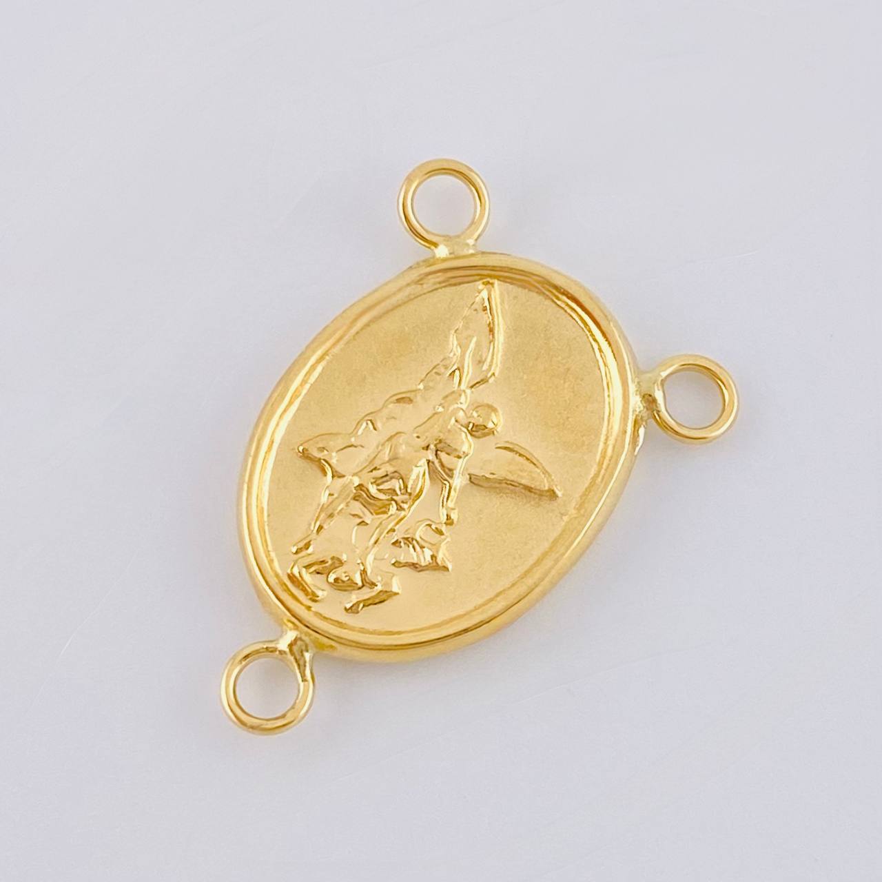 Herraje Crucero San Miguel Arcangel 0.95 g / 2 cm Oro Amarillo 18K