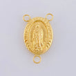 Herraje Crucero Virgen De Guadalupe 1.15 g / 2.2 cm Oro Amarillo 18K