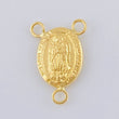 Herraje Crucero Virgen De Guadalupe 0.8 g / 2 cm Oro Amarillo 18K