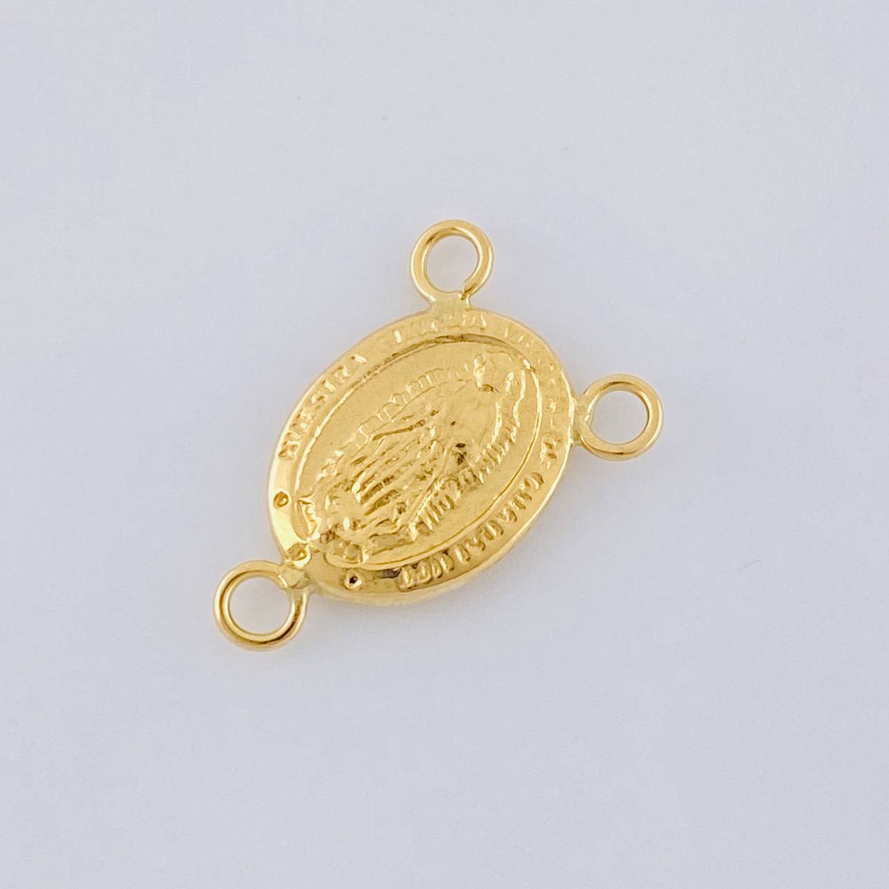 Herraje Crucero Virgen De Guadalupe 0.85 g / 2 cm Oro Amarillo 18K