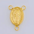 Herraje Crucero Virgen De La Milagrosa 0.55 g / 1.6 cm Oro Amarillo 18K
