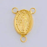Herraje Crucero Virgen De La Milagrosa 0.55 g / 1.6 cm Oro Amarillo 18K