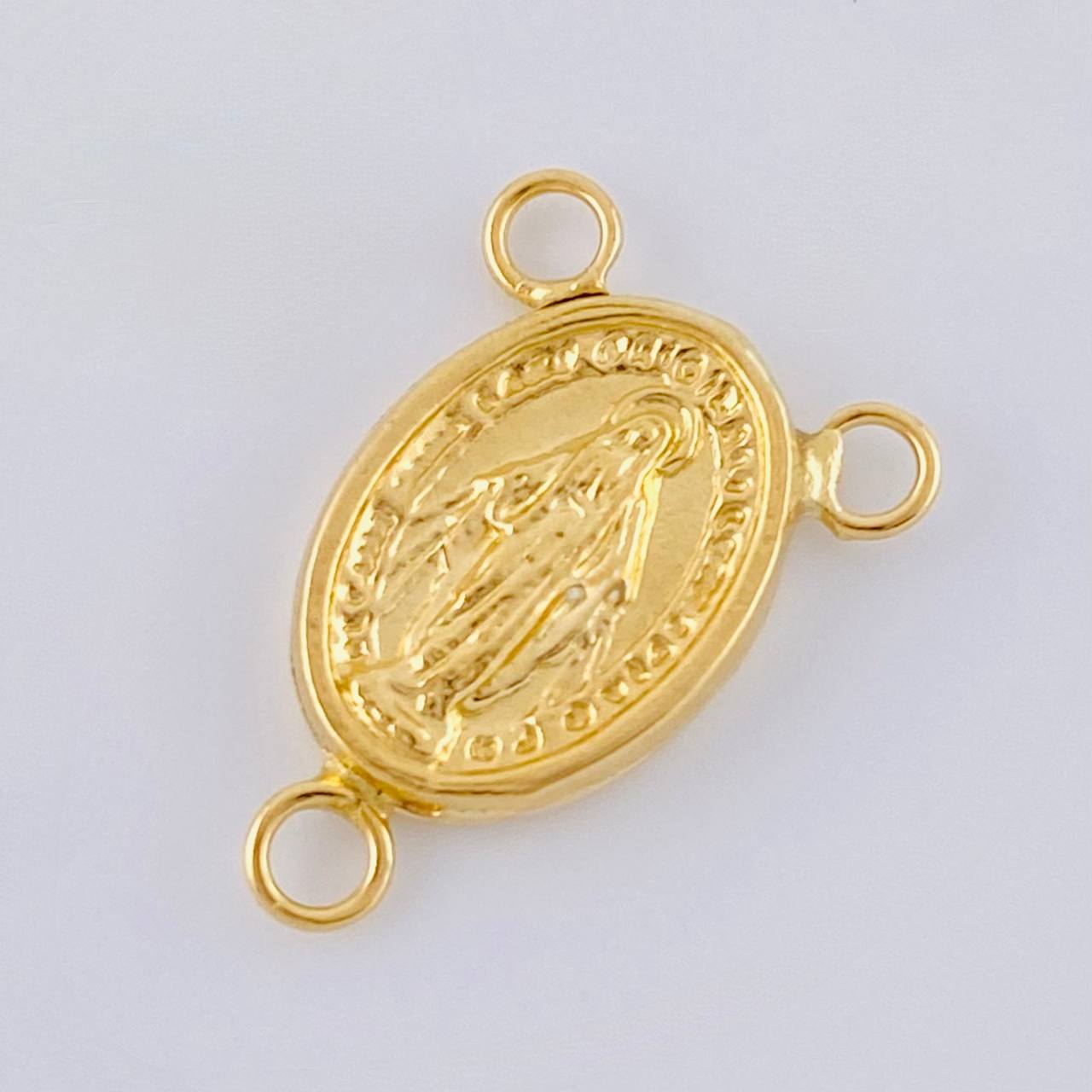 Herraje Crucero Virgen De La Milagrosa 0.6 g / 1.6 cm Oro Amarillo 18K