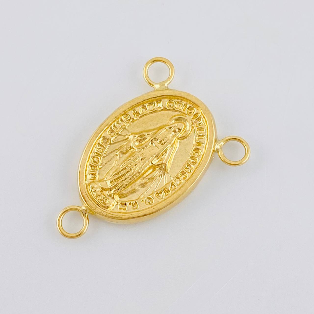 Herraje Crucero Virgen De La Milagrosa 1.1 g / 2.2 cm Oro Amarillo 18K