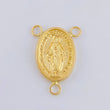 Herraje Crucero Virgen De La Milagrosa 1.1 g / 2.2 cm Oro Amarillo 18K