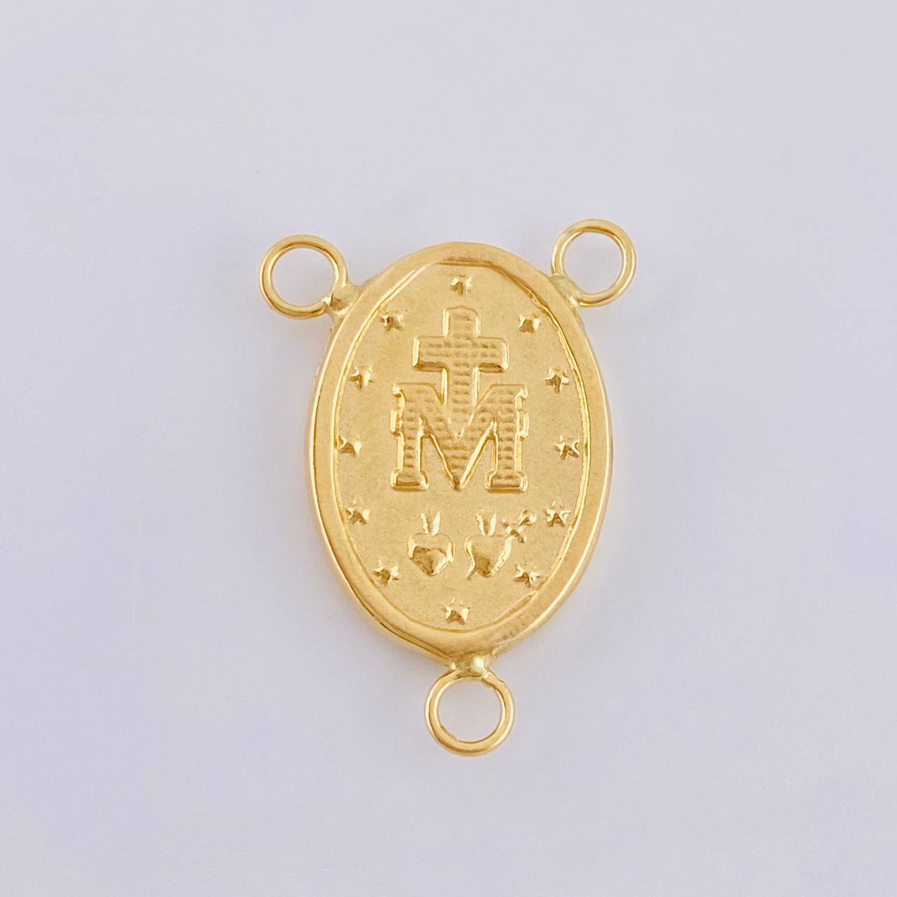 Herraje Crucero Virgen De La Milagrosa 1.1 g / 2.2 cm Oro Amarillo 18K