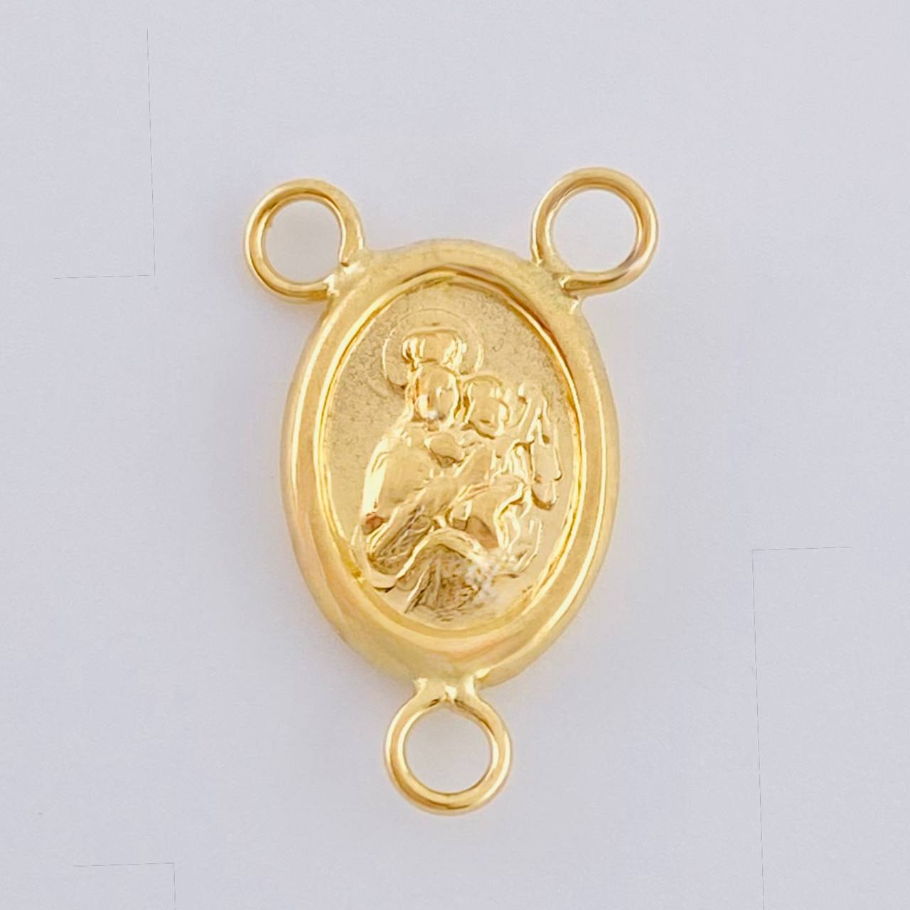 Herraje Crucero Virgen Del Carmen 0.45 g / 1.5 cm Oro Amarillo 18K