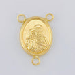 Herraje Crucero Virgen Del Carmen 1.05 g / 2.1 cm Oro Amarillo 18K