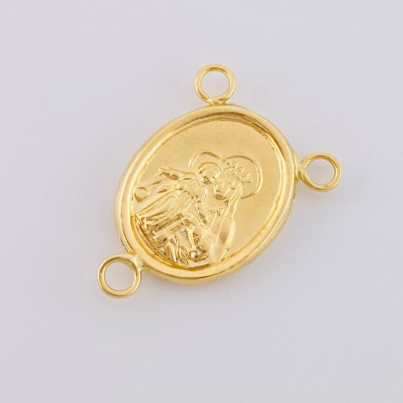Herraje Crucero Virgen Del Carmen 0.9 g / 2 cm Oro Amarillo 18K