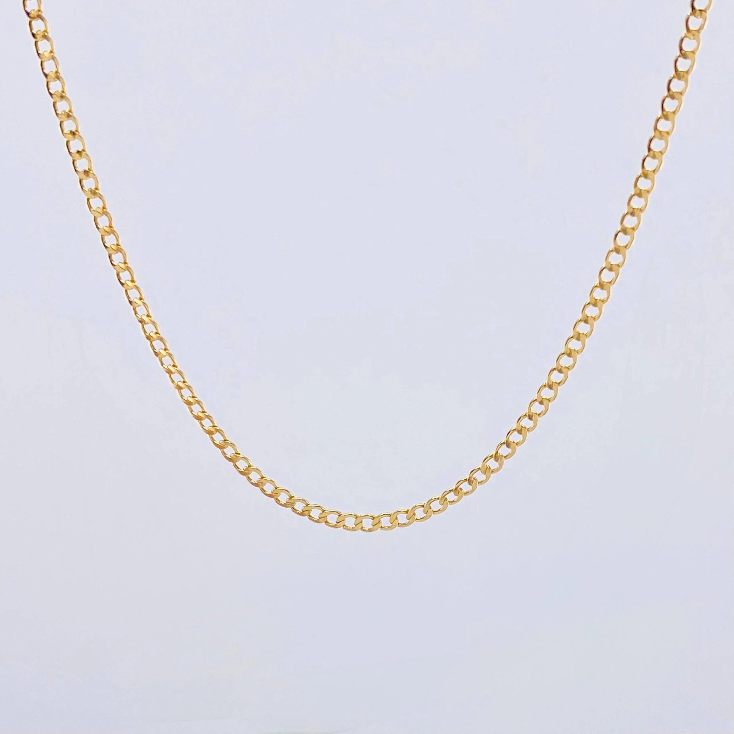 Cadena Cubana 2.3 g / 50 cm / 1.4 mm Oro Amarillo 18K