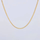 Cadena Cubana 1.25 g / 46 cm / 1.55 mm Oro Amarillo 18K
