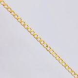 Cadena Cubana 2.35 g / 46 cm / 2.5 mm Oro Amarillo 18K